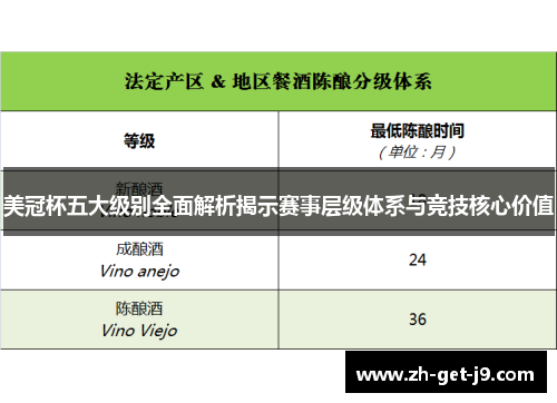 美冠杯五大级别全面解析揭示赛事层级体系与竞技核心价值 美冠杯五大级别全面解析揭示赛事层级体系与竞技核心价值